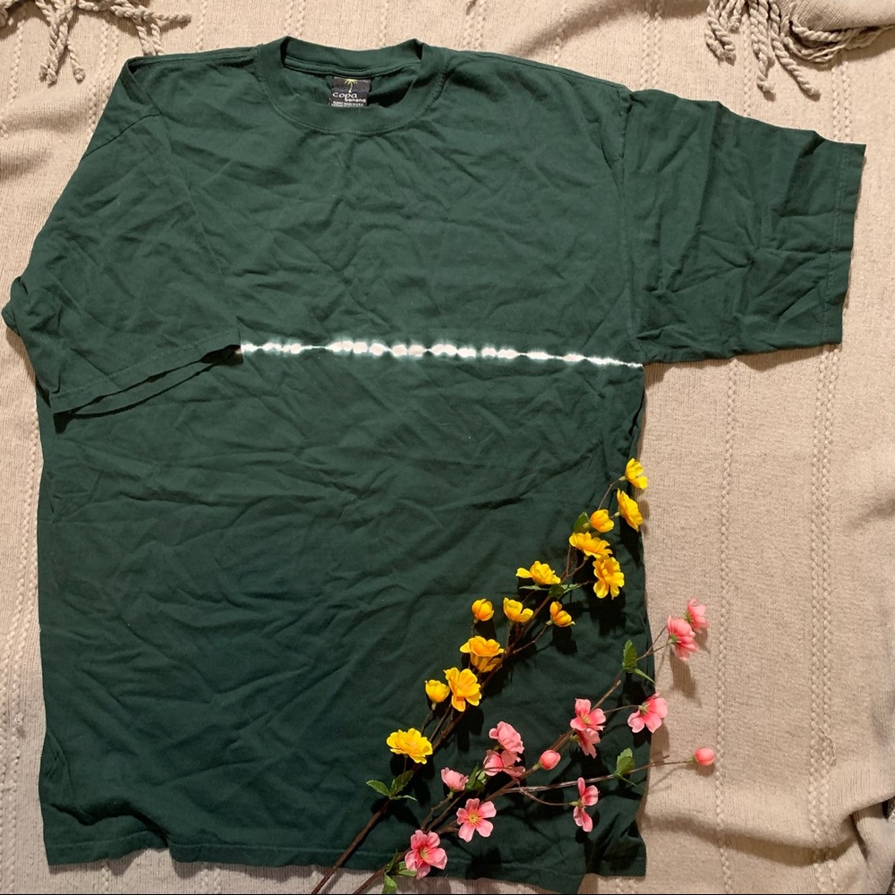 Forest Green Tie-Dye Comfort T-Shirt